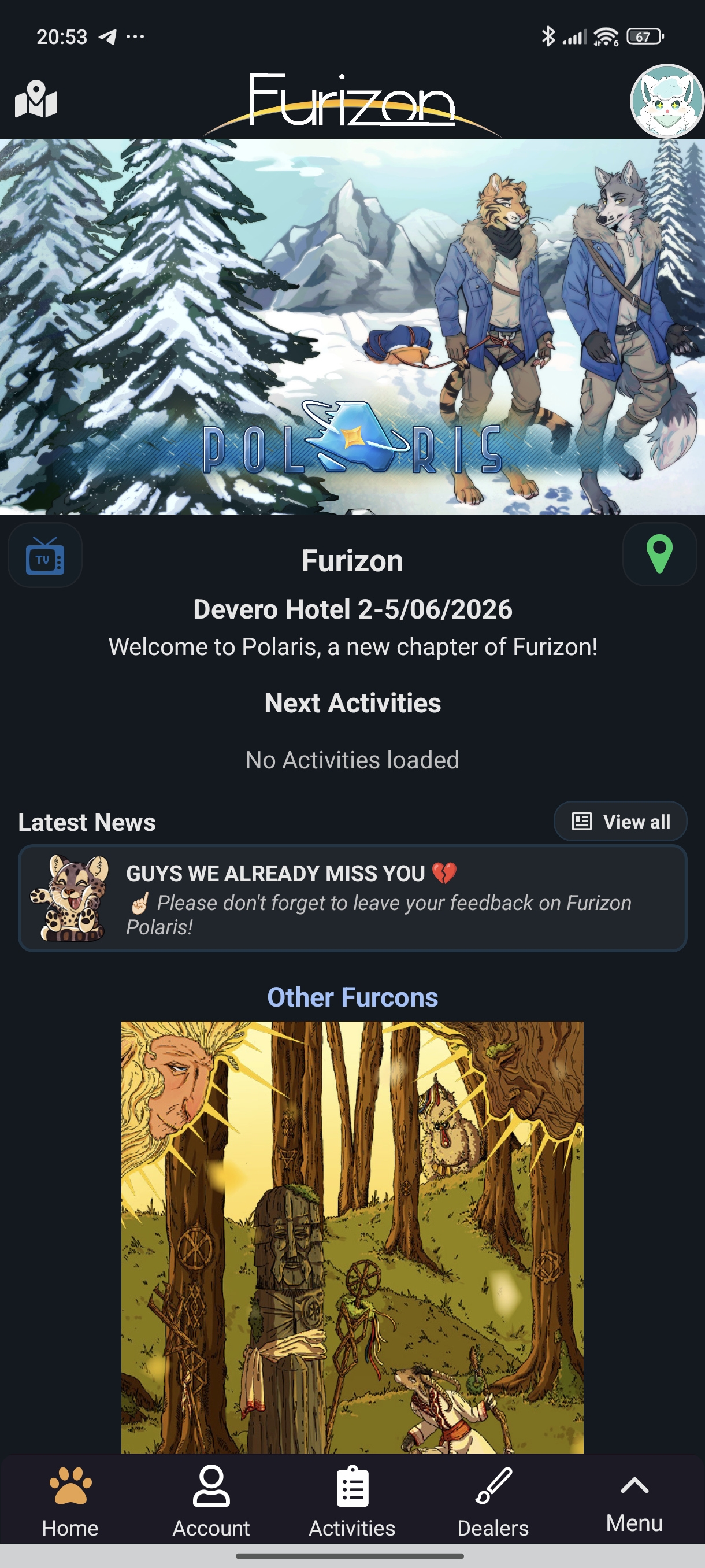 Furizon app preview