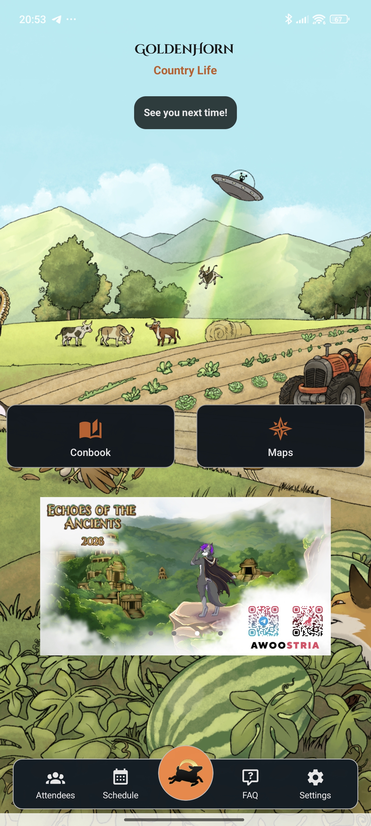 GoldenHorn app preview